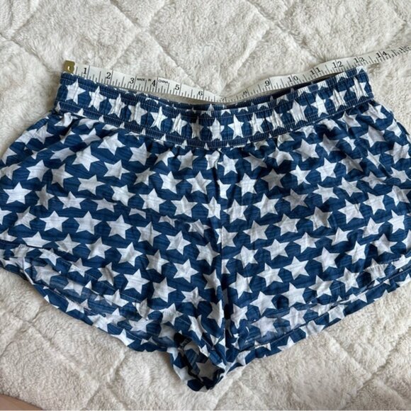 Victoria's Secret | Blue & White Stars July 4th Sleep Shorts | Size Small - Picture 7 of 10